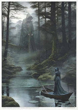 Rice paper set - A4 - Mysterious creatures - 9 - ITD Collection - Tidformera