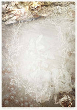 Rice paper set - A4 - Old Diary - 11 - ITD Collection - Tidformera