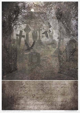 Rice paper set - A4 - Secrets - Gothic Stories - 11 - ITD Collection - Tidformera