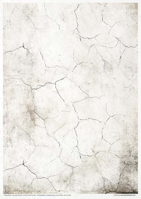 Rice paper set - A4 - Vintage Style - 6 - ITD Collection - Tidformera