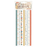 Rub - on - Family - Stripes - 1 - Stamperia - Tidformera