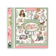 Rub - On Kit 15,5 x 15,5 cm - House of Roses - 1 - Stamperia - Tidformera