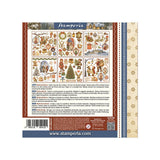 Rub-On Kit 15,5 x 15,5 cm - Silent Night - 8 - Stamperia - Tidformera