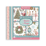 Rub-On Kit 15,5 x 15,5 cm - Winter Magic - 1 - Stamperia - Tidformera