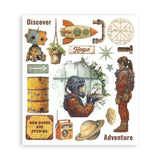 Rub - On Selection 20,5 x 23 cm - A New Beginning - 6 - Stamperia - Tidformera