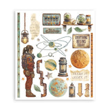 Rub - On Selection 20,5 x 23 cm - A New Beginning - 4 - Stamperia - Tidformera