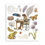 Rub - On Selection 20,5 x 23 cm - All Around - 5 - Stamperia - Tidformera