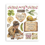 Rub - On Selection 20,5 x 23 cm - All Around - 7 - Stamperia - Tidformera