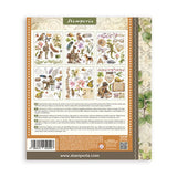 Rub - On Selection 20,5 x 23 cm - All Around - 8 - Stamperia - Tidformera