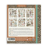 Rub - On Selection 20,5 x 23 cm - Gardens of Time - 8 - Stamperia - Tidformera