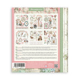 Rub - On Selection 20,5 x 23 cm - House of Roses - 8 - Stamperia - Tidformera