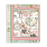 Rub - On Selection 20,5 x 23 cm - House of Roses - 1 - Stamperia - Tidformera