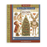 Rub-On Selection 20,5 x 23 cm - Silent Night - 1 - Stamperia - Tidformera