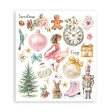 Rub-On Selection 20,5 x 23 cm - Winter Magic - 4 - Stamperia - Tidformera