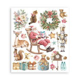 Rub-On Selection 20,5 x 23 cm - Winter Magic - 3 - Stamperia - Tidformera