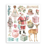 Rub-On Selection 20,5 x 23 cm - Winter Magic - 5 - Stamperia - Tidformera