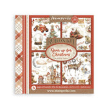Rub - On Set 6 - pack - Gear up for Christmas - 1 - Stamperia - Tidformera