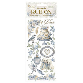 Rub - on - Timeless - Cake - 1 - Stamperia - Tidformera