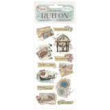 Rub - on - Venice City of Art - Letters - 1 - Stamperia - Tidformera