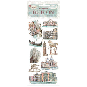 Rub - on - Venice City of Art - Monuments - 1 - Stamperia - Tidformera