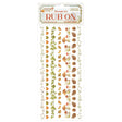 Rub - on - Whispering Woods - Stripes - 1 - Stamperia - Tidformera