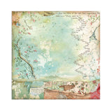 Scrapbookingpapper - Backgrounds - Alice - 12 - Stamperia - Tidformera