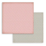 Scrapbookingpapper - Backgrounds - Alice - 8 - Stamperia - Tidformera