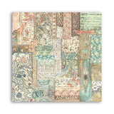 Scrapbookingpapper - Backgrounds - Brocante Antiques - 15 - Stamperia - Tidformera
