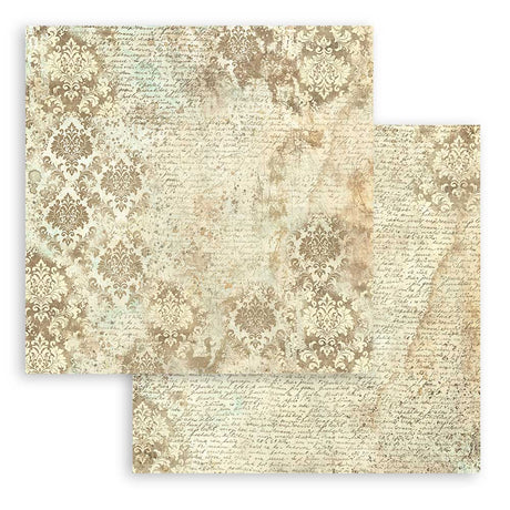 Scrapbookingpapper - Backgrounds - Brocante Antiques - 10 - Stamperia - Tidformera