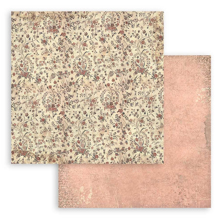 Scrapbookingpapper - Backgrounds - Brocante Antiques - 5 - Stamperia - Tidformera