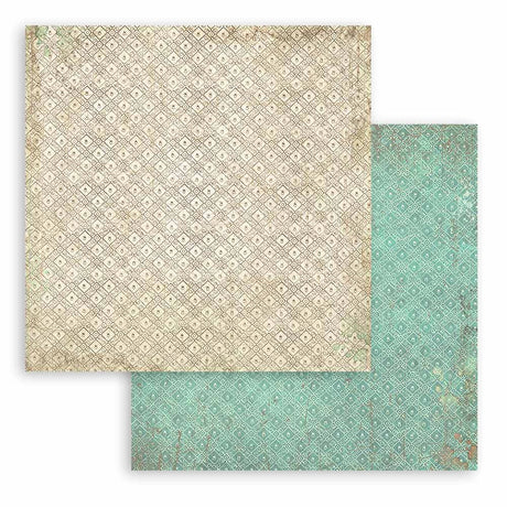 Scrapbookingpapper - Backgrounds - Brocante Antiques - 6 - Stamperia - Tidformera
