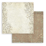 Scrapbookingpapper - Backgrounds - Brocante Antiques - 8 - Stamperia - Tidformera