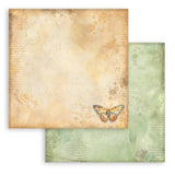 Scrapbookingpapper - Backgrounds - Daisy Art - 7 - Stamperia - Tidformera
