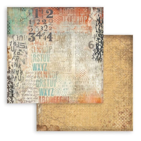 Scrapbookingpapper - Backgrounds - Furry Friends - 8 - Stamperia - Tidformera