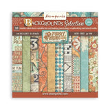 Scrapbookingpapper - Backgrounds - Furry Friends - 1 - Stamperia - Tidformera