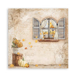 Scrapbookingpapper - Backgrounds - Golden Harmony - Maxi Pad - 9 - Stamperia - Tidformera