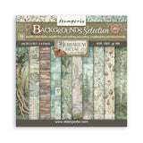 Scrapbookingpapper - Backgrounds - Herbarium Silvae - 1 - Stamperia - Tidformera