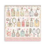 Scrapbookingpapper - Backgrounds - Rose Parfum - 4 - Stamperia - Tidformera