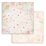 Scrapbookingpapper - Backgrounds - Rose Parfum - 6 - Stamperia - Tidformera