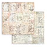 Scrapbookingpapper - Backgrounds - Rose Parfum - 2 - Stamperia - Tidformera