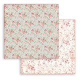 Scrapbookingpapper - Backgrounds - Rose Parfum - 15 - Stamperia - Tidformera