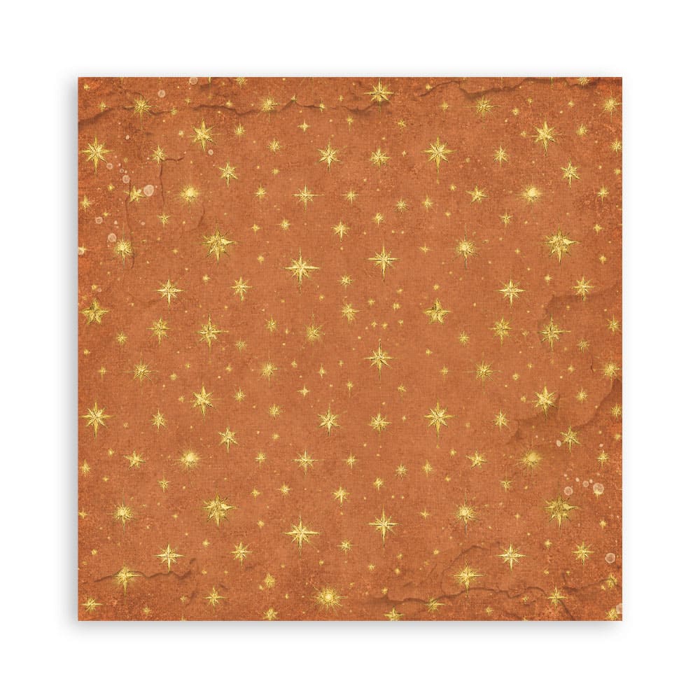 Scrapbookingpapper - Backgrounds - Silent Night - 23 - Stamperia - Tidformera