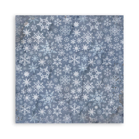 Scrapbookingpapper - Backgrounds - Silent Night - 9 - Stamperia - Tidformera