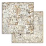 Scrapbookingpapper - Backgrounds - Silent Sea - 9 - Stamperia - Tidformera