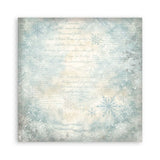 Scrapbookingpapper - Backgrounds - White Christmas - 19 - Stamperia - Tidformera