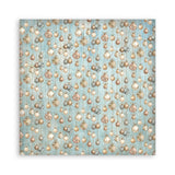 Scrapbookingpapper - Backgrounds - White Christmas - 24 - Stamperia - Tidformera
