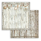 Scrapbookingpapper - Backgrounds - White Christmas - 8 - Stamperia - Tidformera