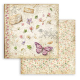 Scrapbookingpapper - Double faced - All Around - 19 - Stamperia - Tidformera