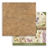 Scrapbookingpapper - Double faced - All Around - 2 - Stamperia - Tidformera