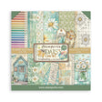 Scrapbookingpapper - Double faced - Daisy Art - 1 - Stamperia - Tidformera